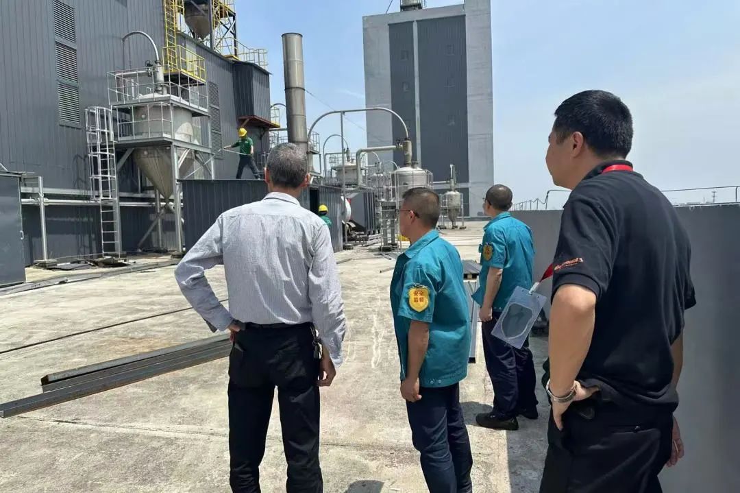 Changshu Polyester udfører sikkerhedsinspektioner før majdagens ferie